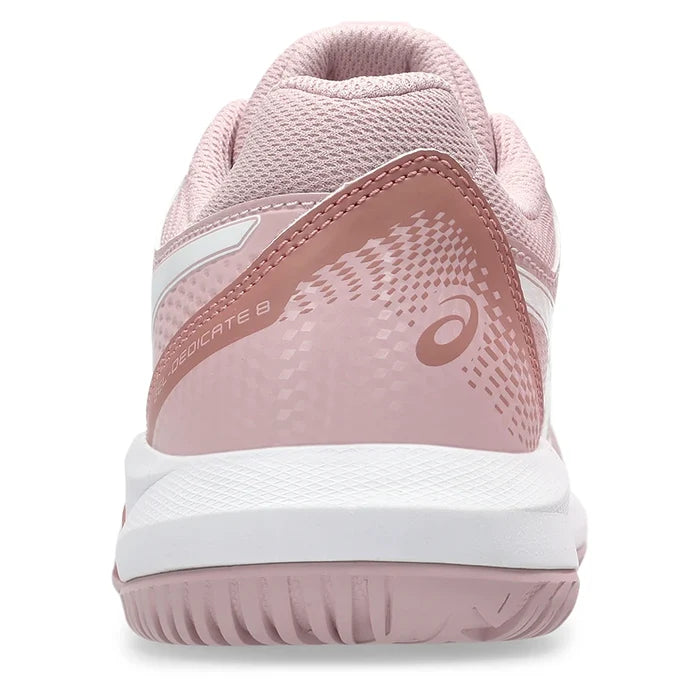 Women's GEL-Dedicate 8 D Width Shoes Morganite and White
