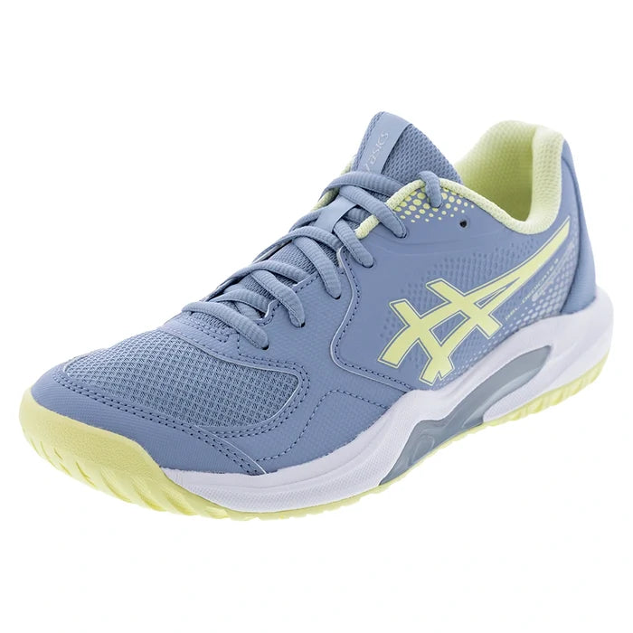Women's GEL-Dedicate 9 Pickleball Shoes Calm Indigo and Soft Yellow