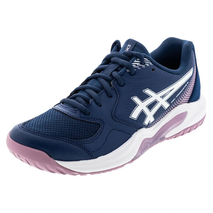 Women's GEL-Dedicate 9 Shoes Independence Blue and White