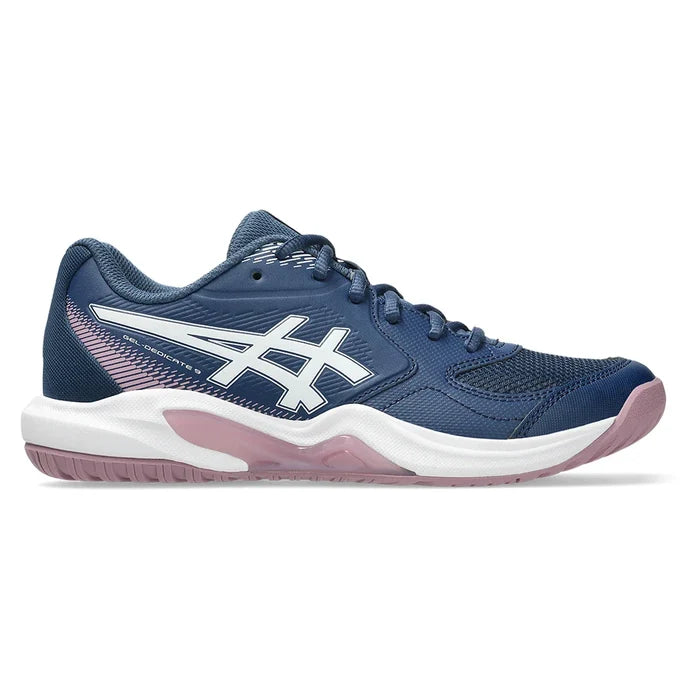 Women's GEL-Dedicate 9 Shoes Independence Blue and White
