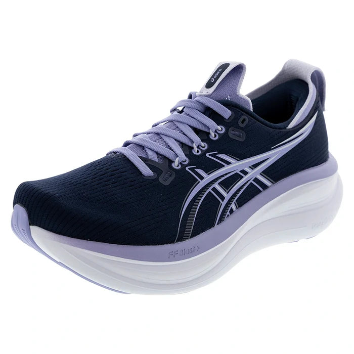 Women's Gel-Nimbus 28 Running Shoes Midnight and Bluebell