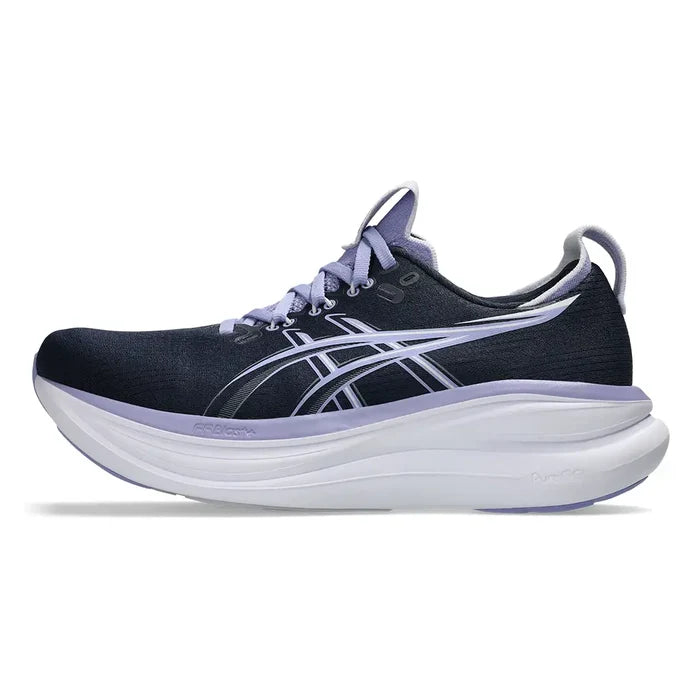 Women's Gel-Nimbus 28 Running Shoes Midnight and Bluebell