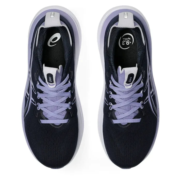 Women's Gel-Nimbus 28 Running Shoes Midnight and Bluebell