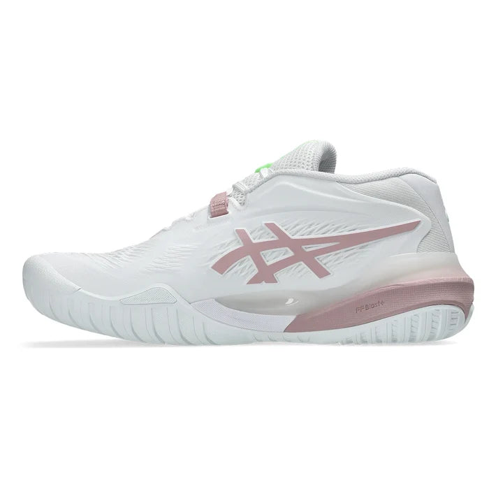 Women's GEL-Resolution X D Width Shoes White and Morganite