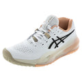 Women's GEL-Resolution X Shoes White and Black Coffee