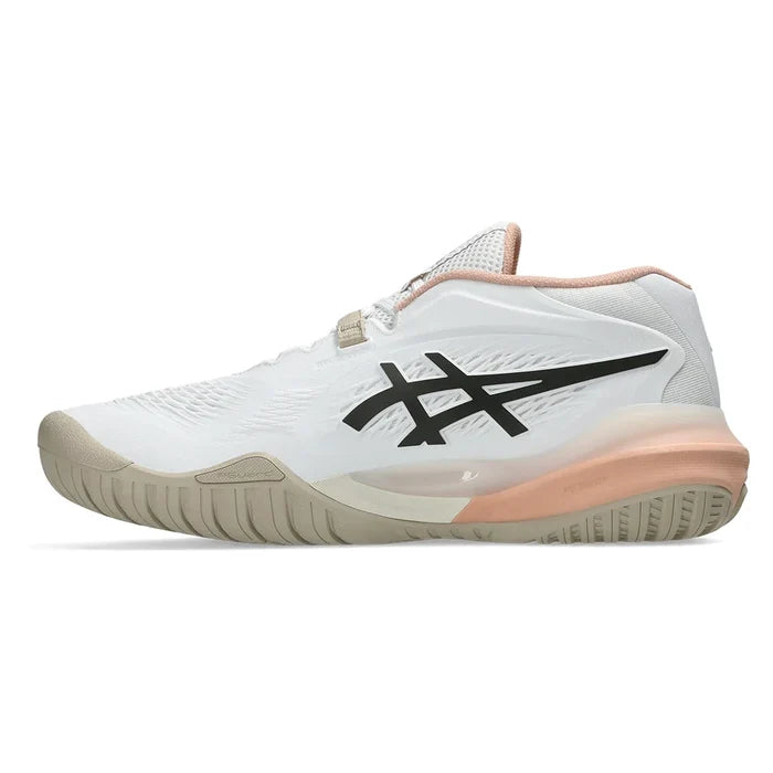 Women's GEL-Resolution X Shoes White and Black Coffee