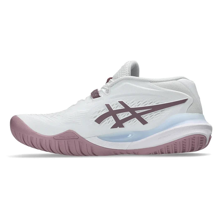 Women's GEL-Resolution X Shoes White and Dusty Mauve