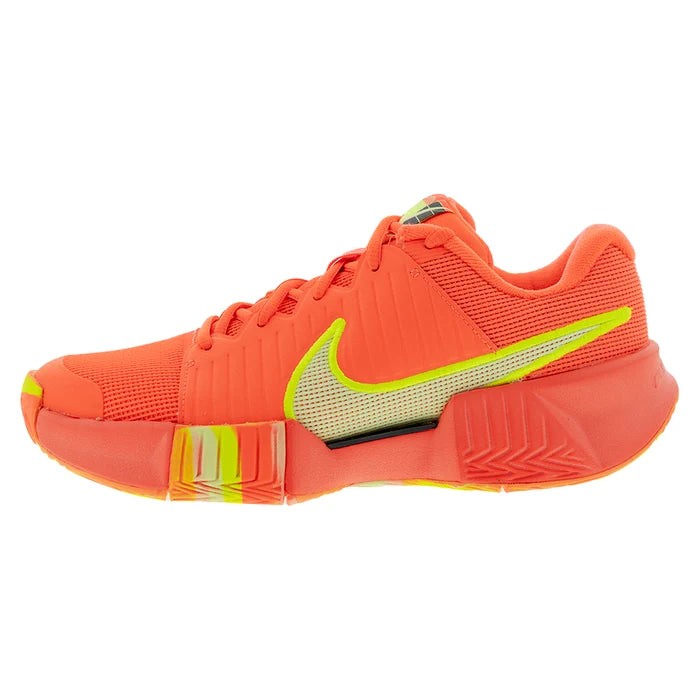 Women's GP Pickleball Pro Court Shoes Hyper Orange and Volt