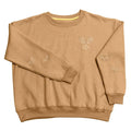 Women's Happiest On The Court Sweatshirt Camel