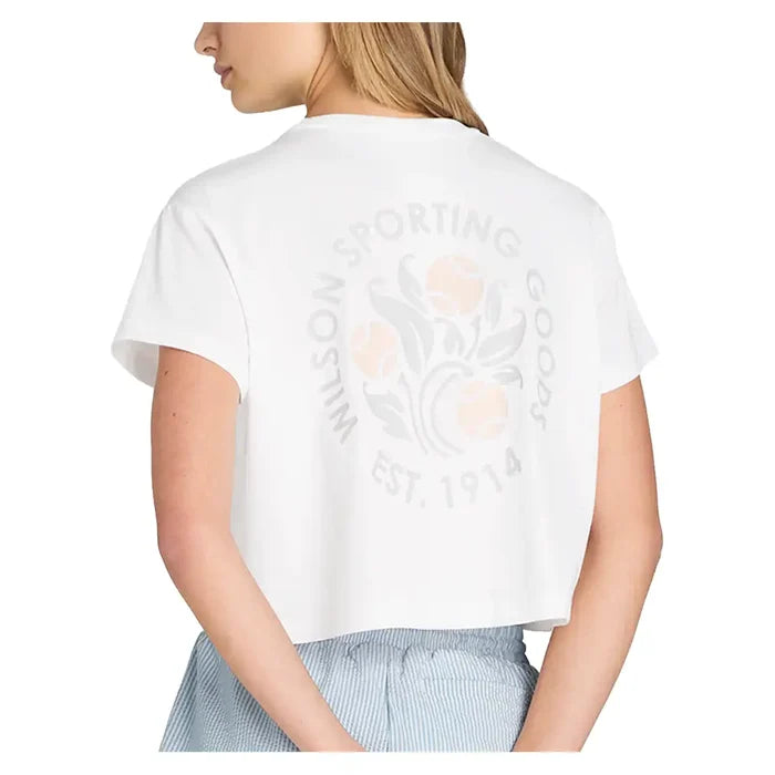 Women's Harper Crop Tee Bright White