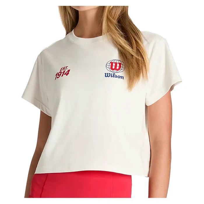 Women's Harper Crop Tee Sandrift