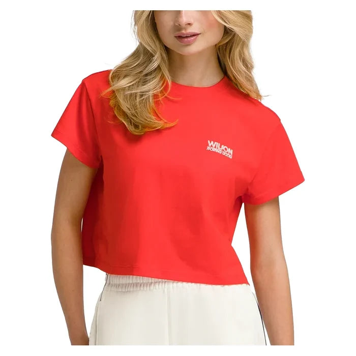 Women's Harper Crop Tennis Tee Infrared