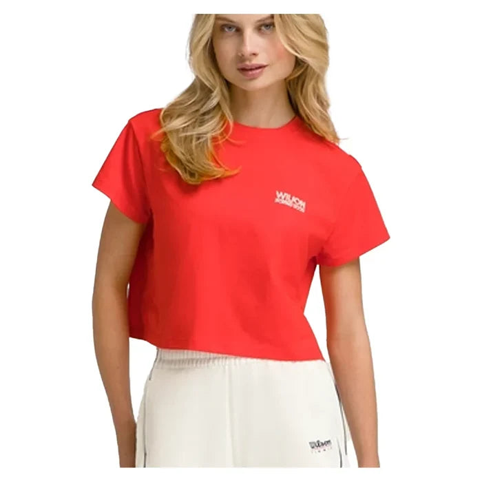 Women's Harper Crop Tennis Tee Infrared