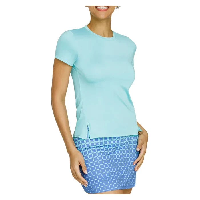 Women's Hawthorne Short Sleeve Top Aqua Sky