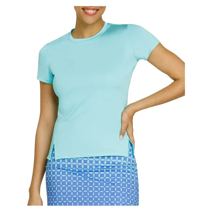 Women's Hawthorne Short Sleeve Top Aqua Sky