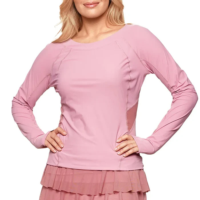 Women's Her Majesty Long Sleeve Top Malva