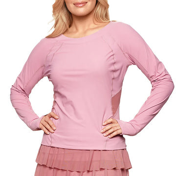 Women's Her Majesty Long Sleeve Top Malva