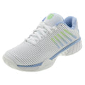 Women's Hypercourt Express 2 Court Shoes Lucent White and Dutch Canal