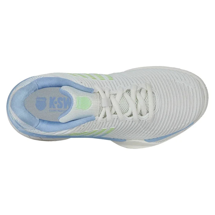 Women's Hypercourt Express 2 Court Shoes Lucent White and Dutch Canal