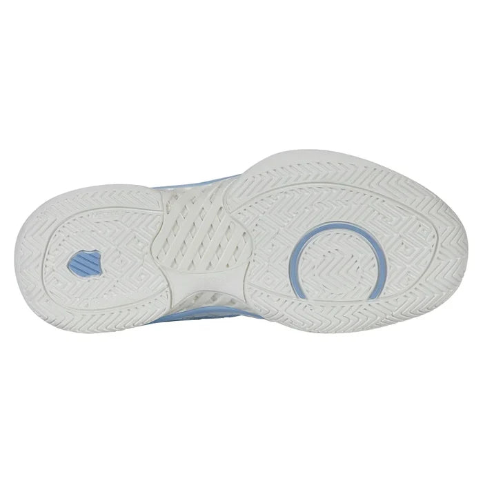 Women's Hypercourt Express 2 Court Shoes Lucent White and Dutch Canal
