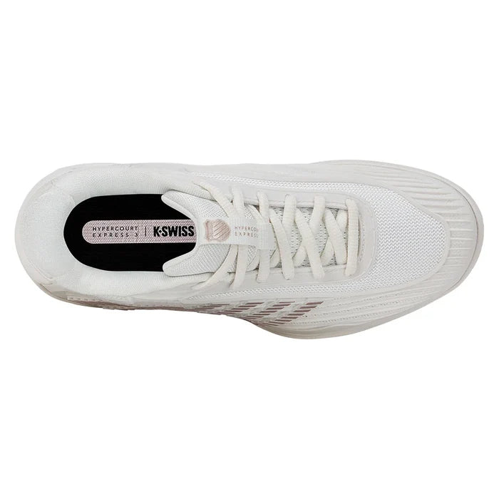 Women's Hypercourt Express 3 Shoes Blanc de Blanc and Rose Gold