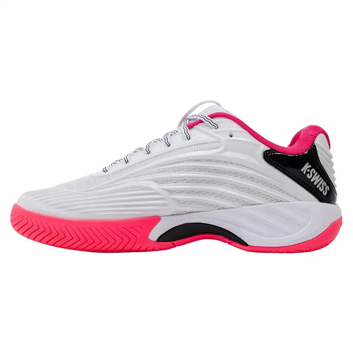 Women's Hypercourt Express 3 Shoes White and Shocking Pink