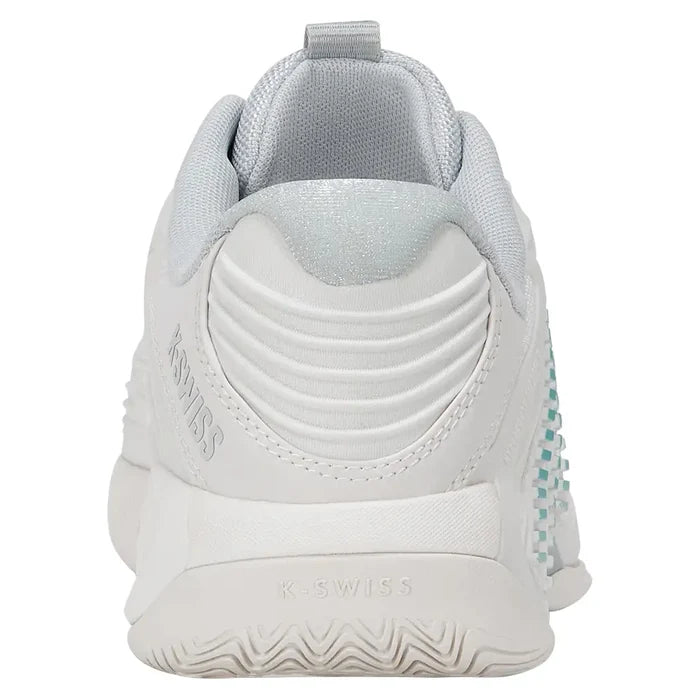 Women's Hypercourt Express 3 Wide Shoes Blanc de Blanc and Glacier Gray