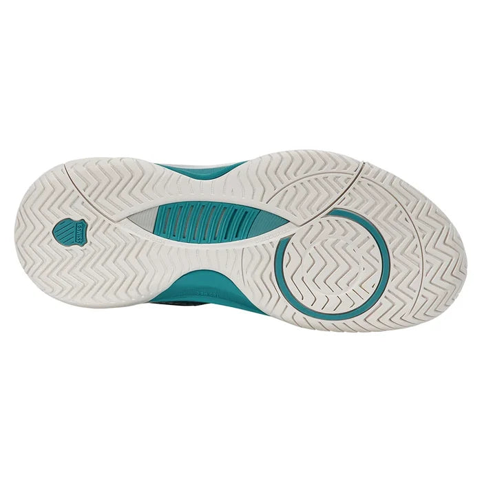 Women's Hypercourt Supreme 2 Tennis Shoes Glacier Gray and Blanc de Blanc,Footwear,K-Swiss,,,Tennis Express,99071-091-5