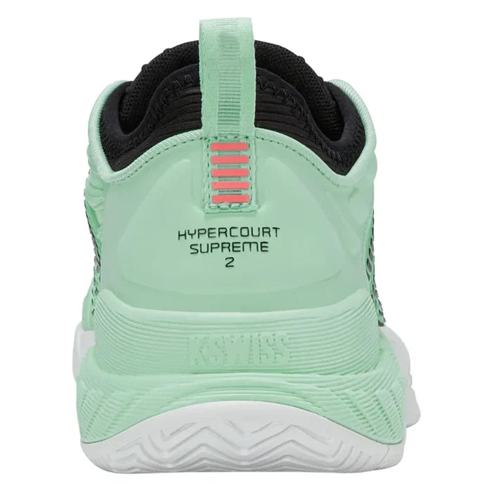 Women's Hypercourt Supreme 2 Shoes Neon Mint and Black