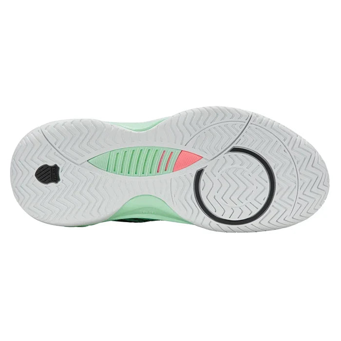 Women's Hypercourt Supreme 2 Shoes Neon Mint and Black