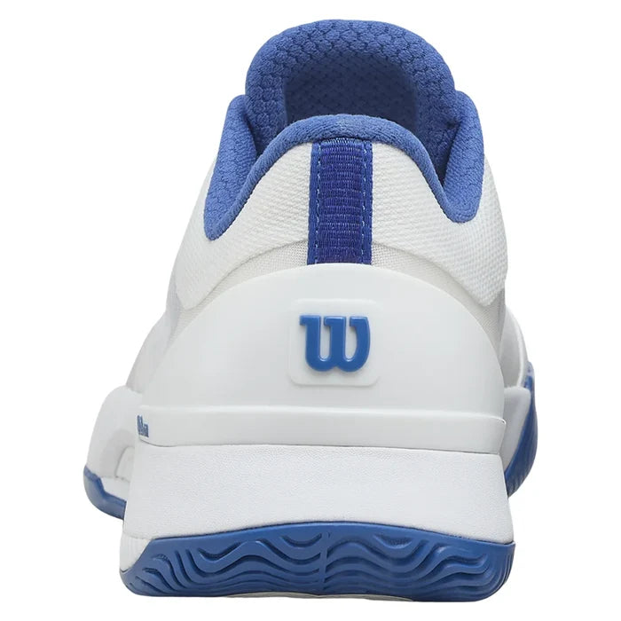 Women's Intrigue Tour Tennis Shoes White and Blue, Wilson, Pickleball Express, WRS337080-F26-3