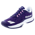 Women's Jet Tere 2 All Court Tennis Shoes Dark Purple and Silver