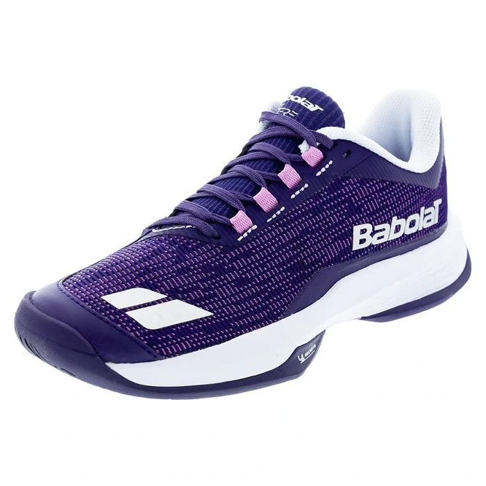 Women's Jet Tere 2 All Court Tennis Shoes Dark Purple and Silver