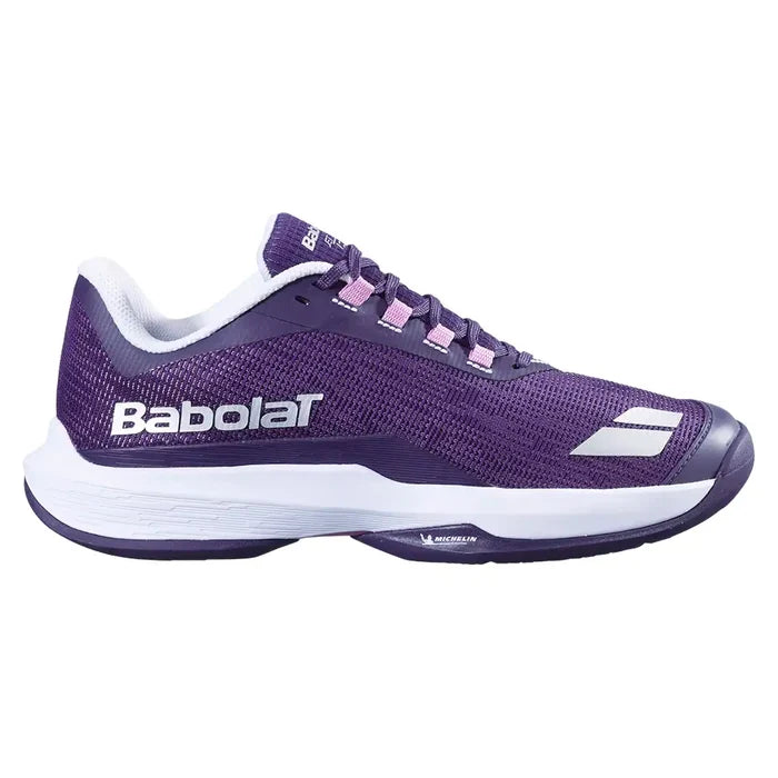 Women's Jet Tere 2 All Court Tennis Shoes Dark Purple and Silver