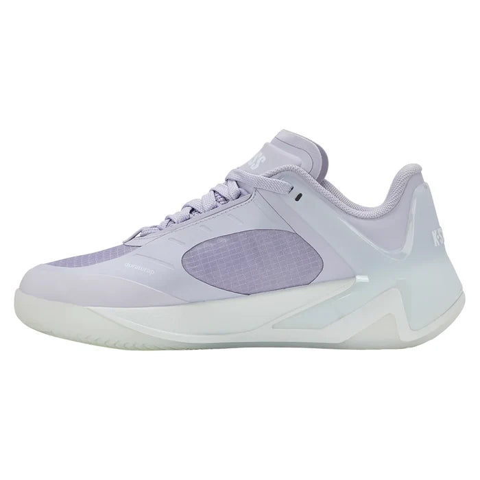 Women's K-Frame Pickleball Shoes Lavender Blue and Patina Green