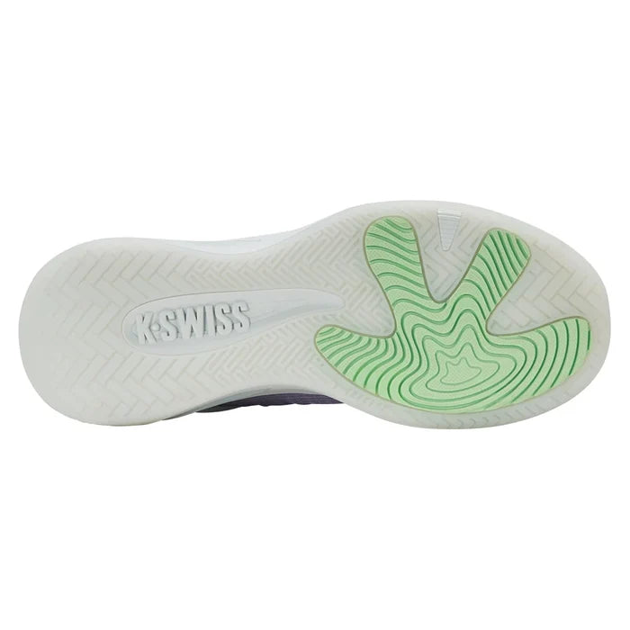 Women's K-Frame Pickleball Shoes Lavender Blue and Patina Green