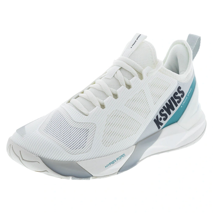 Women's K-Frame Speed Shoes Blanc de Blanc and Glacier Gray