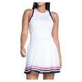Women's Kinetic Energy Dress White and Black