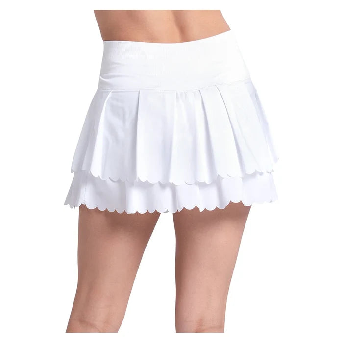 Women's Laser Wave Pleat Skort