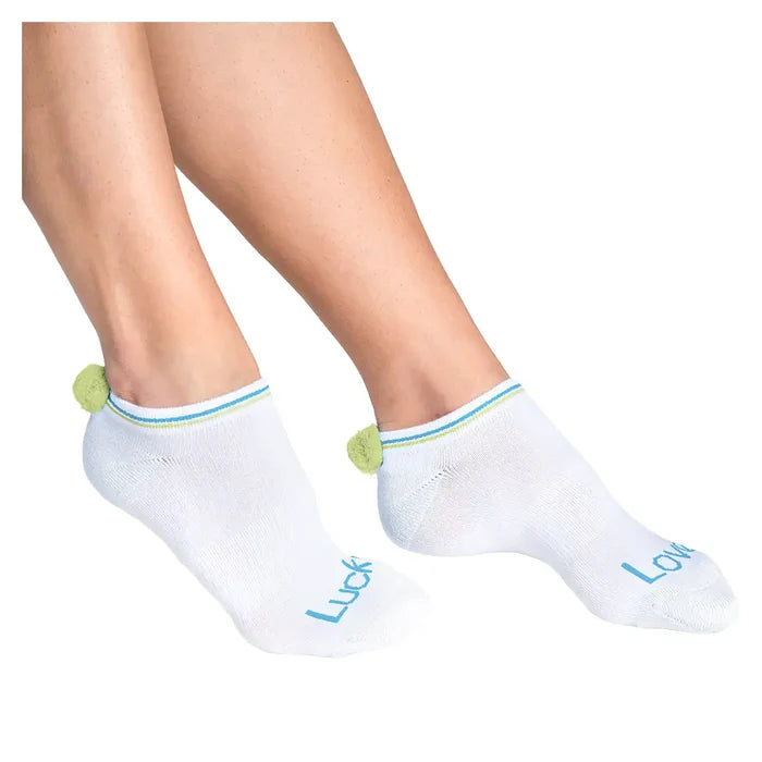 Women's Lavish Lanes Low Cut Socks Brusette