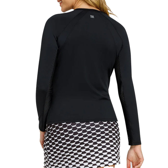 Women's Legend Long Sleeve Raglan Onyx