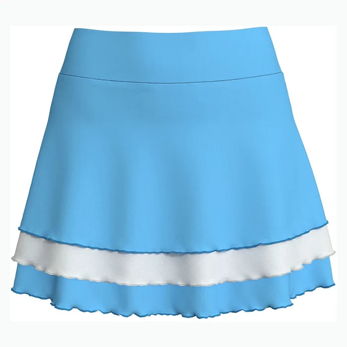 Women's Lettuce Edge Skort Aquarius