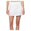 Women's Linear 15 Inch Skort White