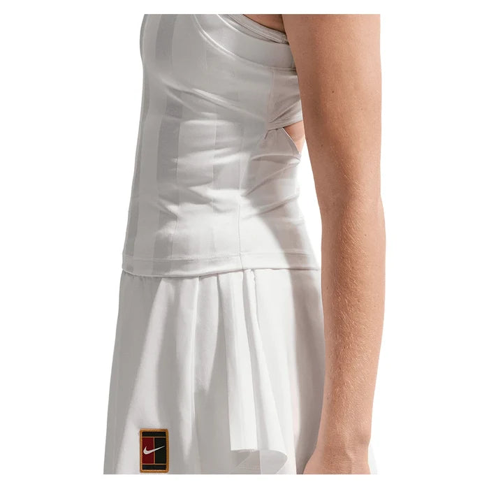 Women's London Court Dri-FIT Slam High-Rise Skort White