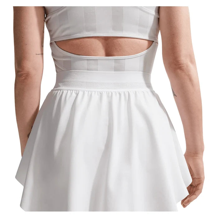 Women's London Court Dri-FIT Slam High-Rise Skort White