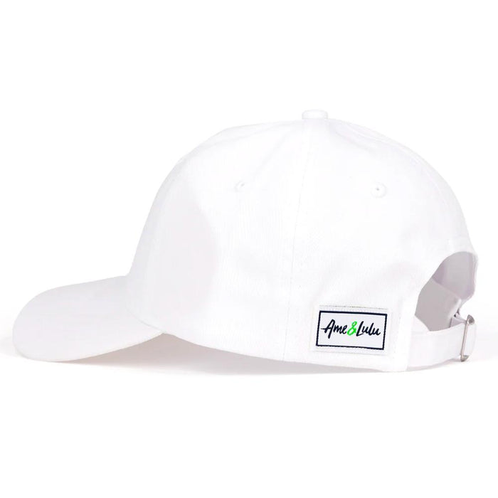 Womens Love Stitched Hat White