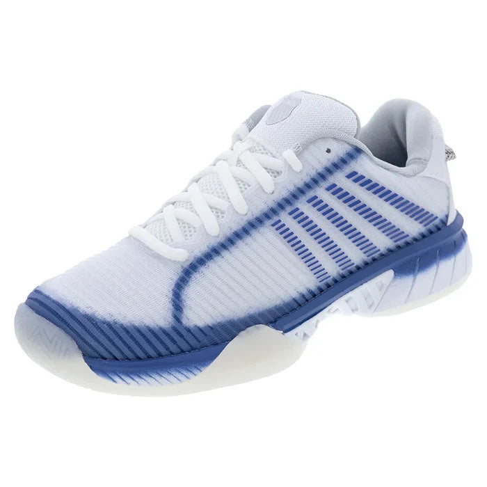 Women's Lucky in Love Hypercourt Express 2 Shoes White and Electric Blue