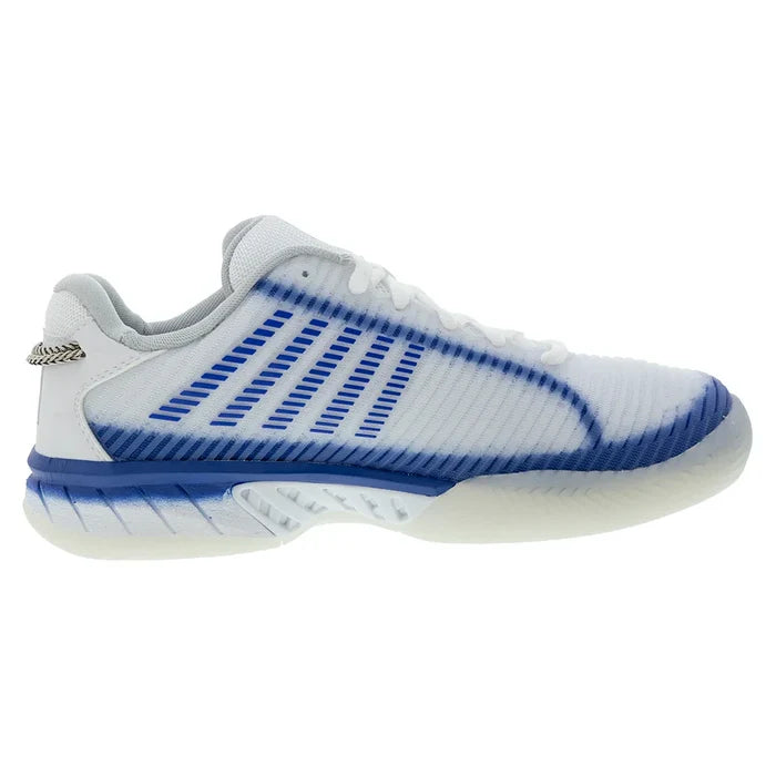 Women's Lucky in Love Hypercourt Express 2 Shoes White and Electric Blue