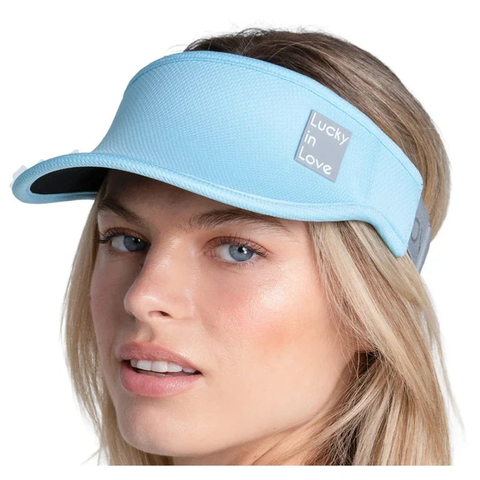Women's Lucky Logo Stretch Visor Brusette