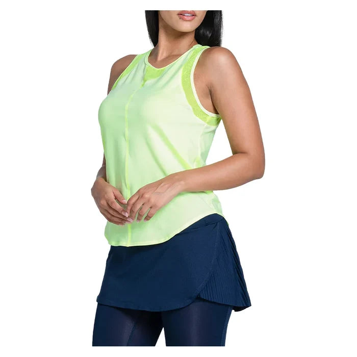 Women's LUV Chill Out Tank Lemon Frost